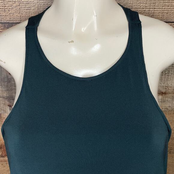 Elizabeth and James Talisa Dress Green Sleeveless Draped Open Back Size Small - Picture 2 of 14